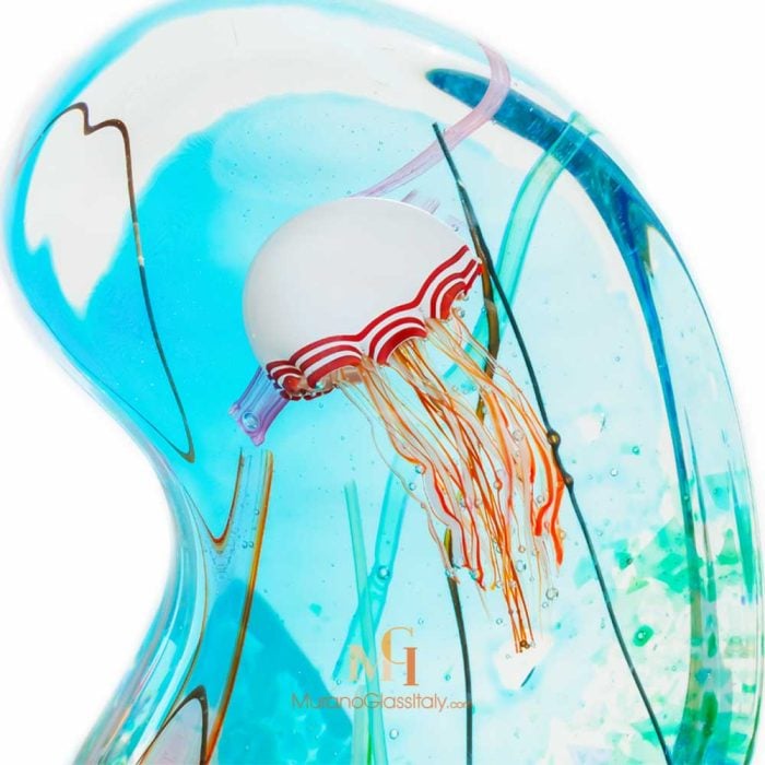 Jellyfish Glass Sculpture
