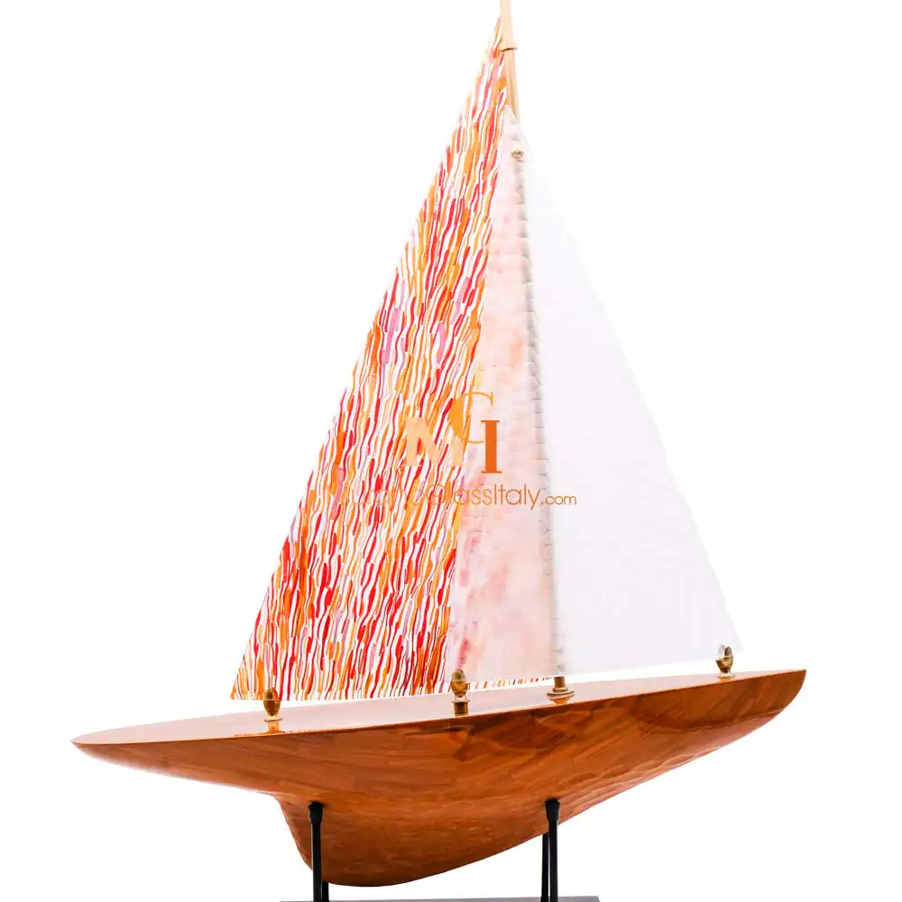 Serendipity murano glass boat
