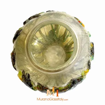 Blue Murano Glass Vase