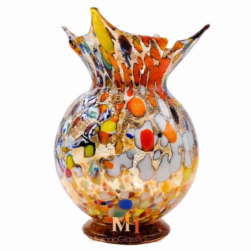 Yellow Murano Glass Vase Buy Online OFFICIAL MURANO STORE