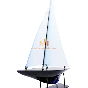 murano glass boat