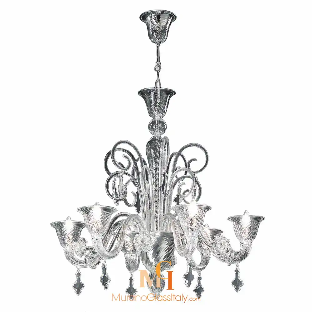 Rose – 黑色欧式顶级水晶灯 – 产品底部图