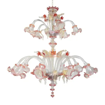Green Murano Glass Chandelier