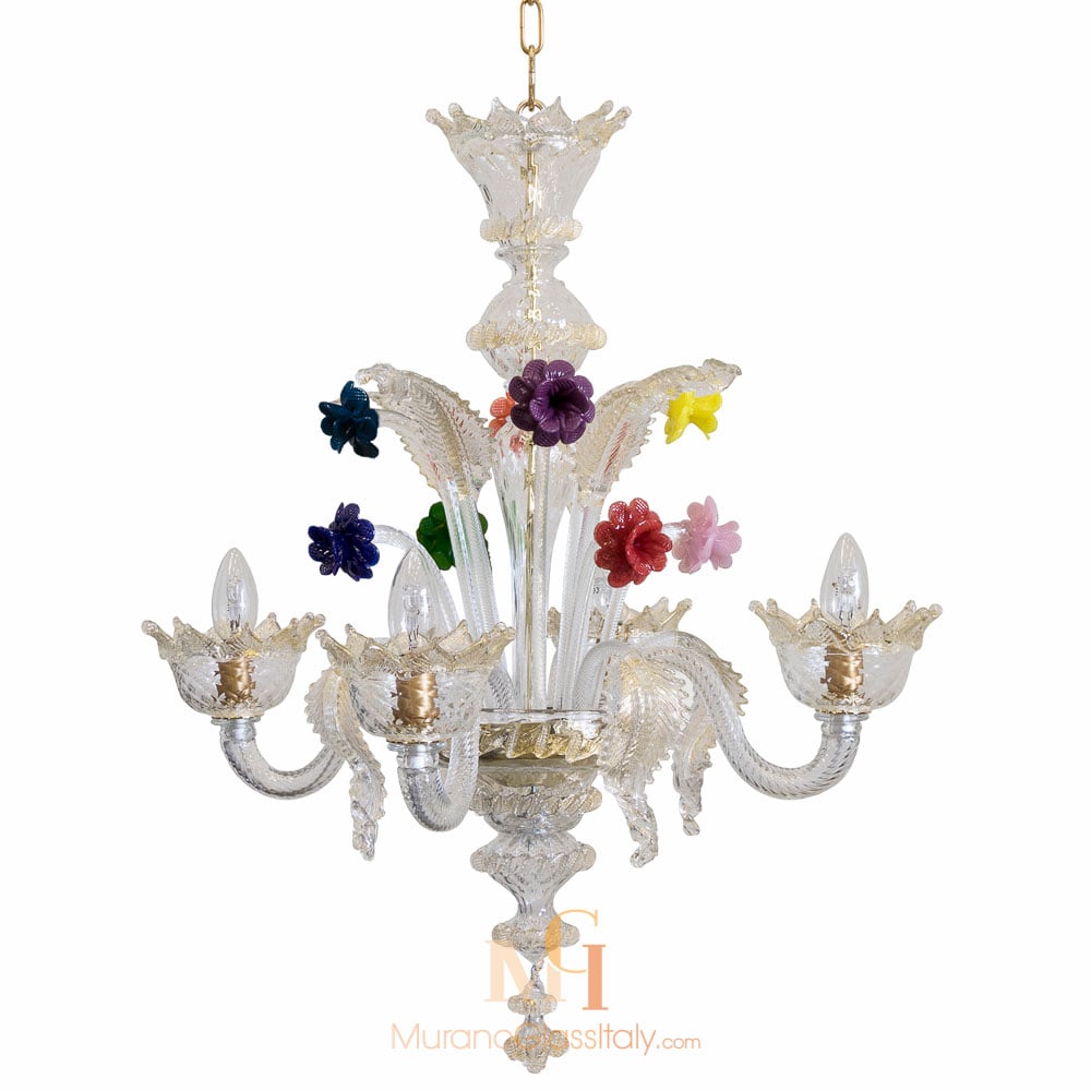 Flower Glass Chandelier - Shop Now