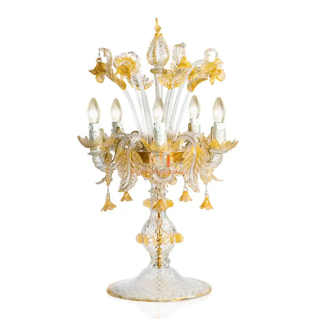 Maestà - Glass Table Lamps -1 Glass Table Lamps