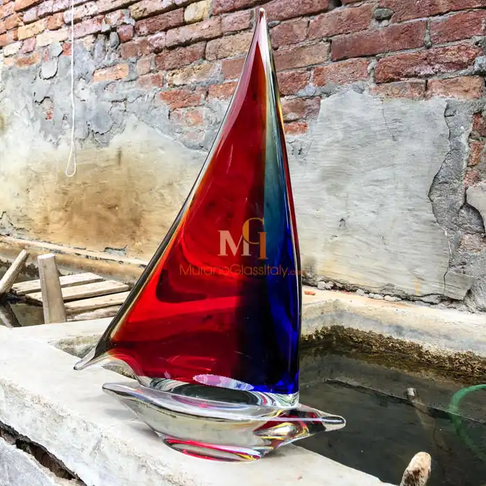 Gloria – 水晶帆船工艺品 – 产品图片 水晶帆船工艺品