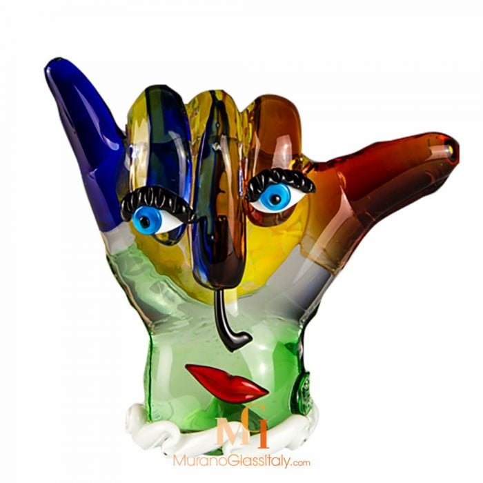 sculpture in glass