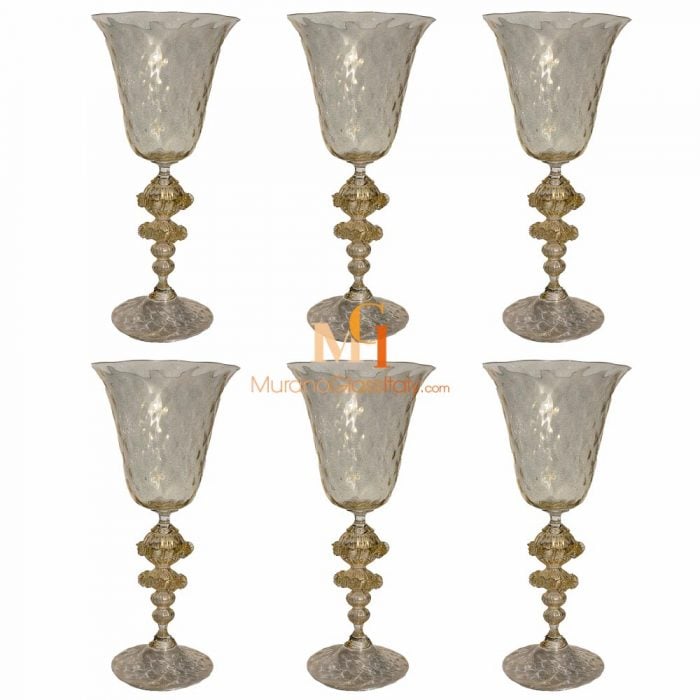verre vin design murano