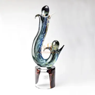 منحوتات زجاج العقيق