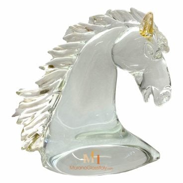 Glass Horse Sculptures