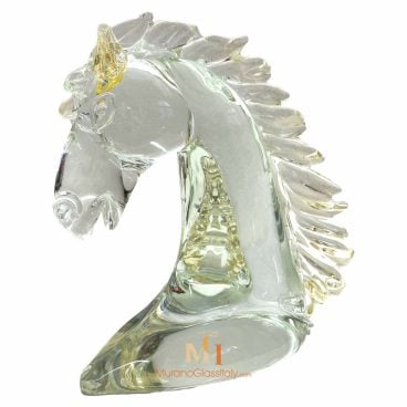 Glass Horse Sculptures