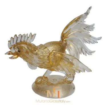 手工玻璃鸟工艺品