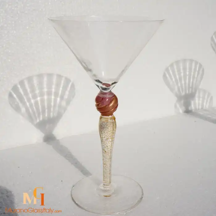 Cosmopolitan – 威尼斯奢华玻璃酒杯 – 红色酒杯