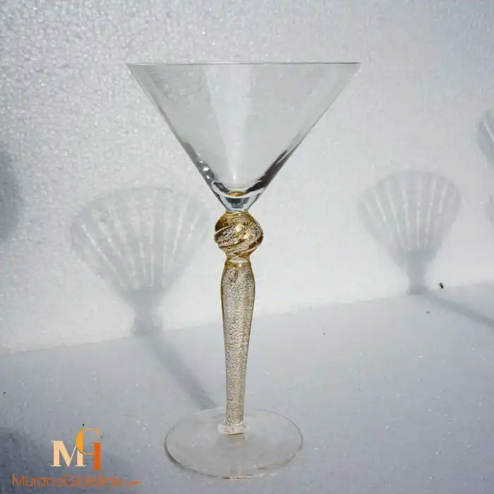 Cosmopolitan – 威尼斯奢华玻璃酒杯 – 金色酒杯