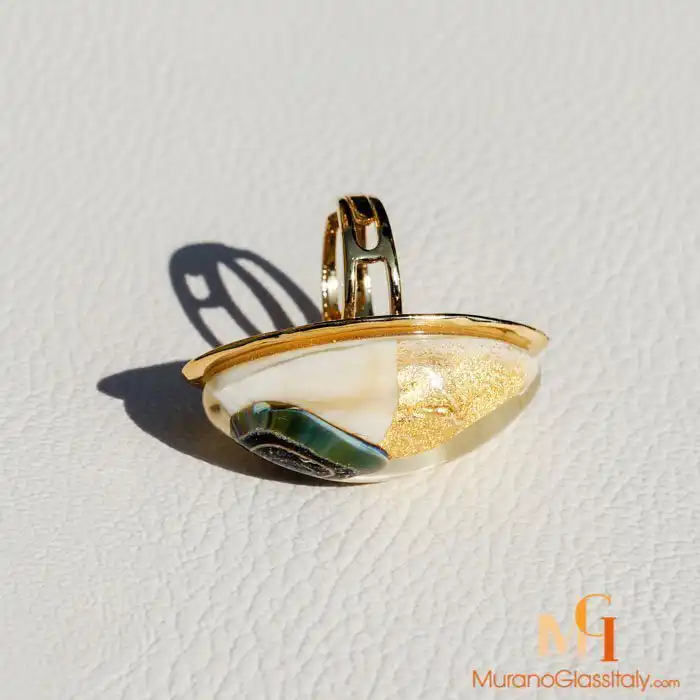 Lusso – Murano Glass Jewelry Ring – detail