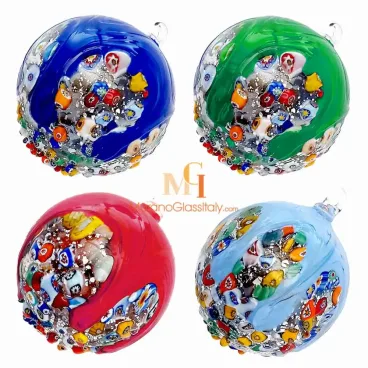 Murano Glass Christmas OrnamentsS