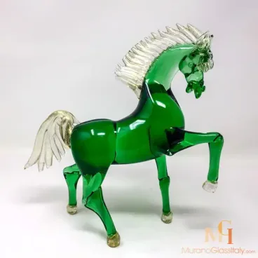 Glasfigur Pferd