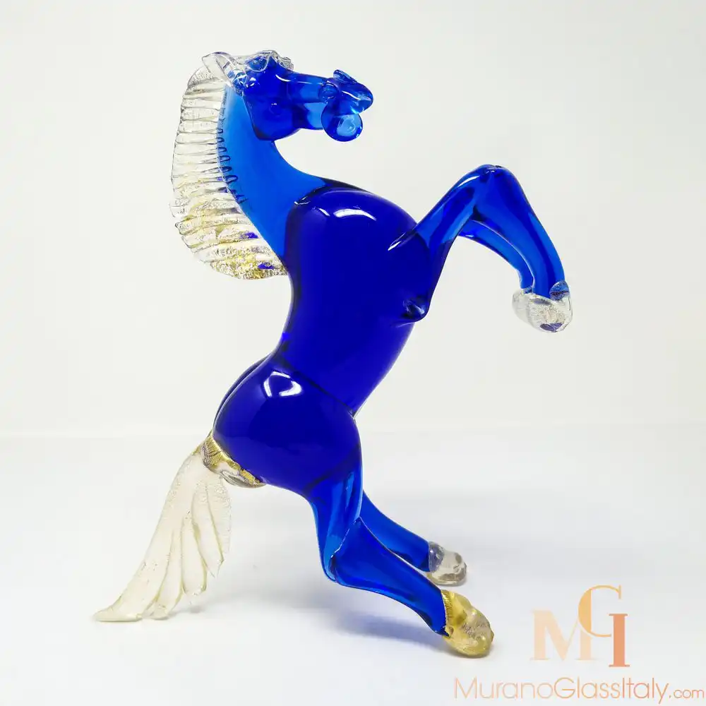 Wicked – Glass Horse Figurines – BLue