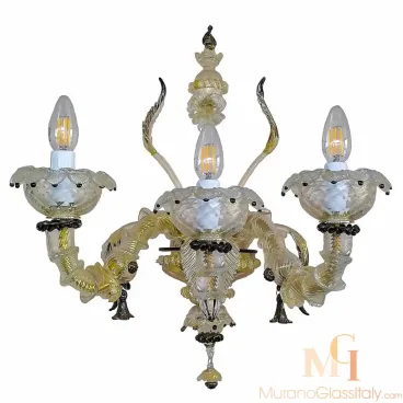 Orchidea – Applique Murale Murano