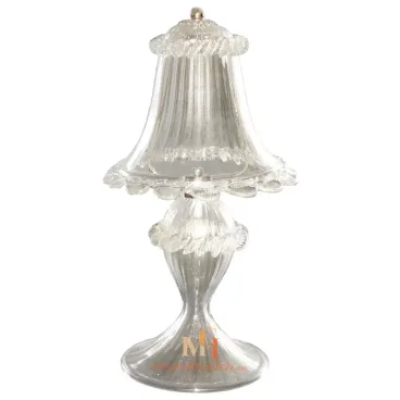 blown glass table lamp