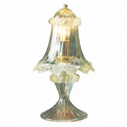 blown glass table lamp