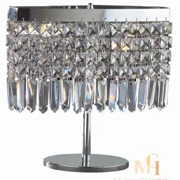 tischlampe kristall