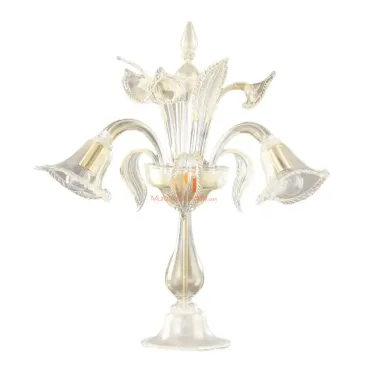 Small Glass Table Lamp