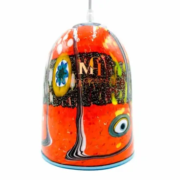 Venetian Blown Glass Pendant Light