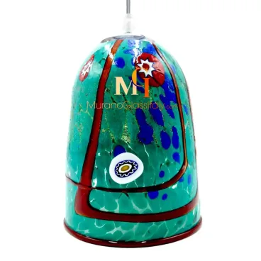 Venetian Blown Glass Pendant Light