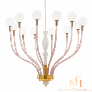 murano chandelier modern