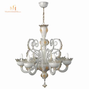 venetian 5 light chandelier
