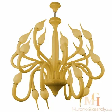 Eroico Beige - Contemporary Glass Chandeliers