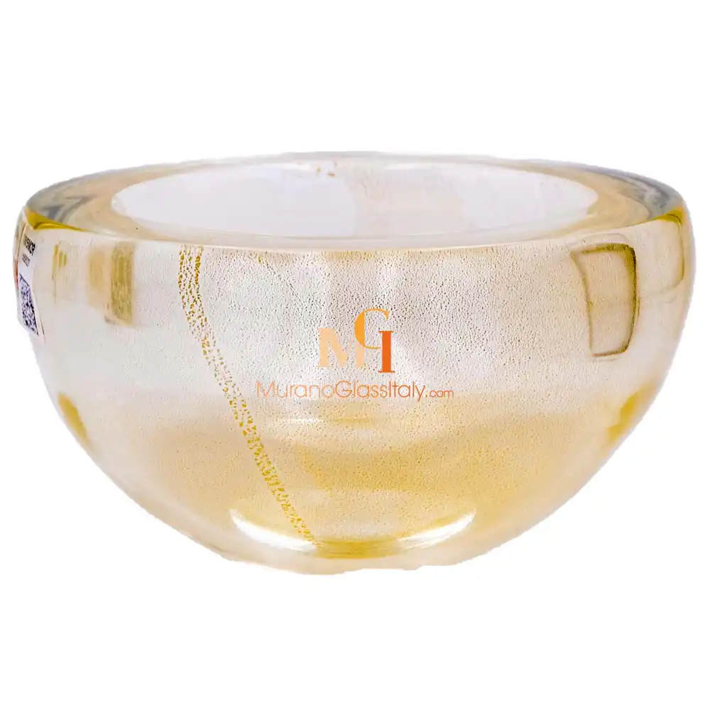Amphitrite – Murano Glass Candy Dish -Side