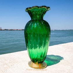 italian murano glass vase