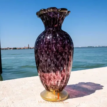 Apollo Violett - Bunte Glasvasen