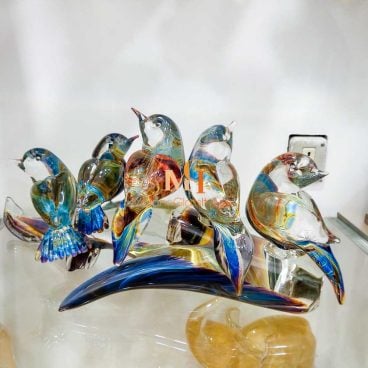 Murano Glass Bird Figurines - Shop Online | MADE IN MURANO