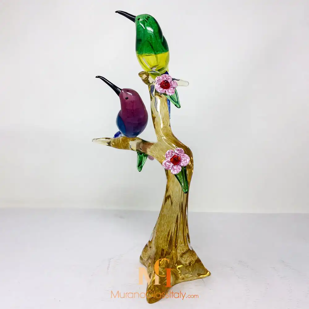 Colibri – Murano Animals – On a Tree – Back