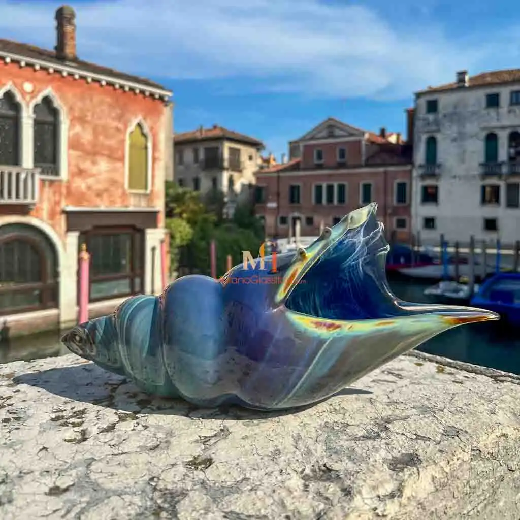 Conchiglia s – Murano Glass Conch Shell Murano Glass Conch Shell