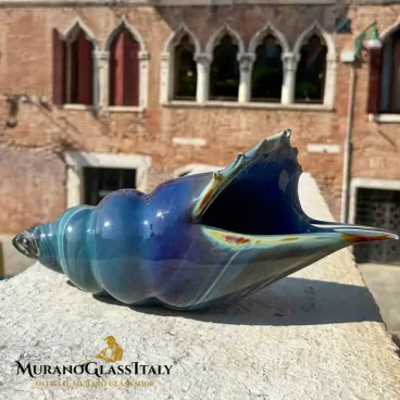 Murano Glass Conch Shell
