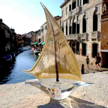 Blown Glass Sailboat