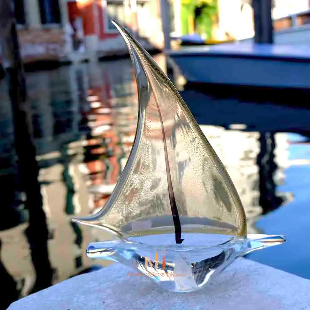 El Dorado 6 – Blown Glass Sailboat Blown Glass Sailboat