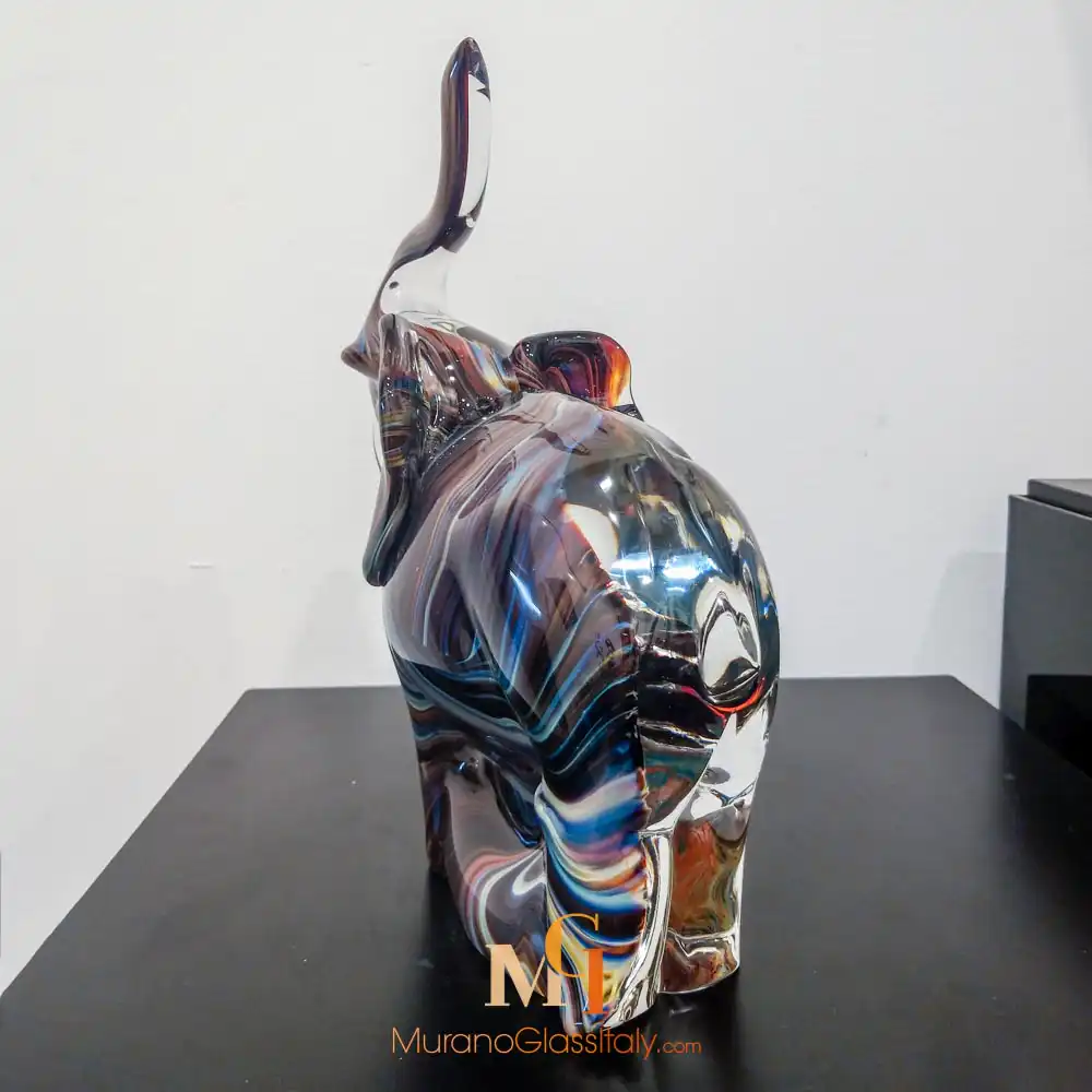 Elefante – Elephant en Verre – Back Side