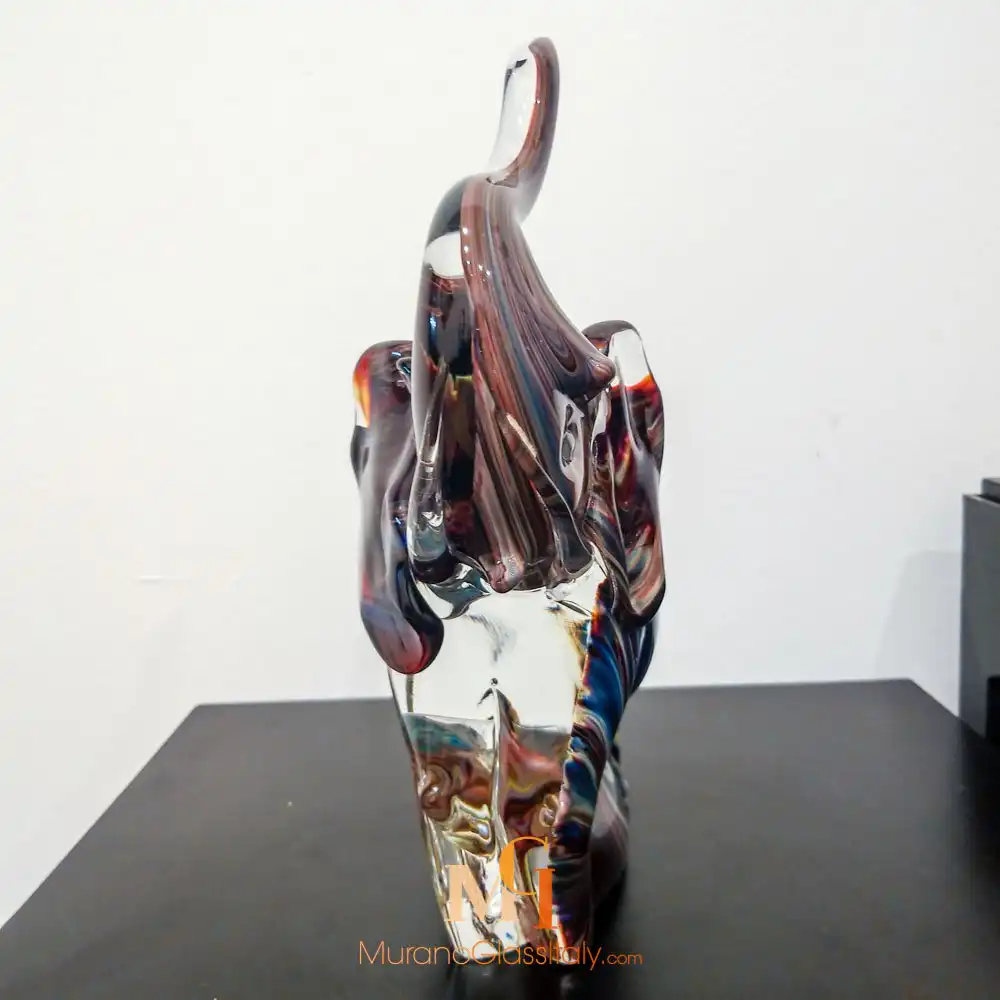 Elefante – Elephant en Verre – Front View