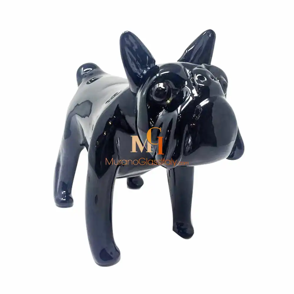 French Bulldog – Glass Dog – Black Front