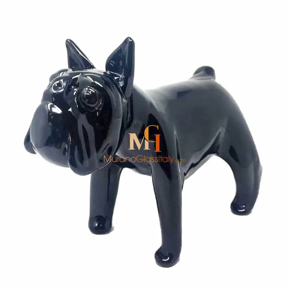 French Bulldog – Glass Dog – Black