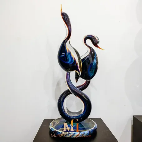 鳥 小鳥 Murano ムラーノガラス 置物 インテリア ガラス細工 飾り物 Amazon.co.jp: ガラス鳥の置物 青い鳥の置物 ムラノガラスの鳥 鳥の