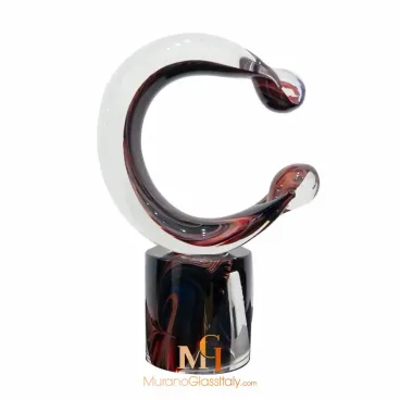 small glass sculptures