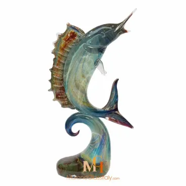 large murano glass fish