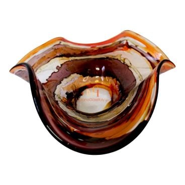 Murano Glass Bowls Centerpiece