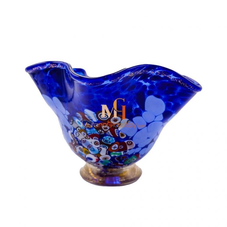 Murano Glass Bowls Centerpiece MADE IN MURANO